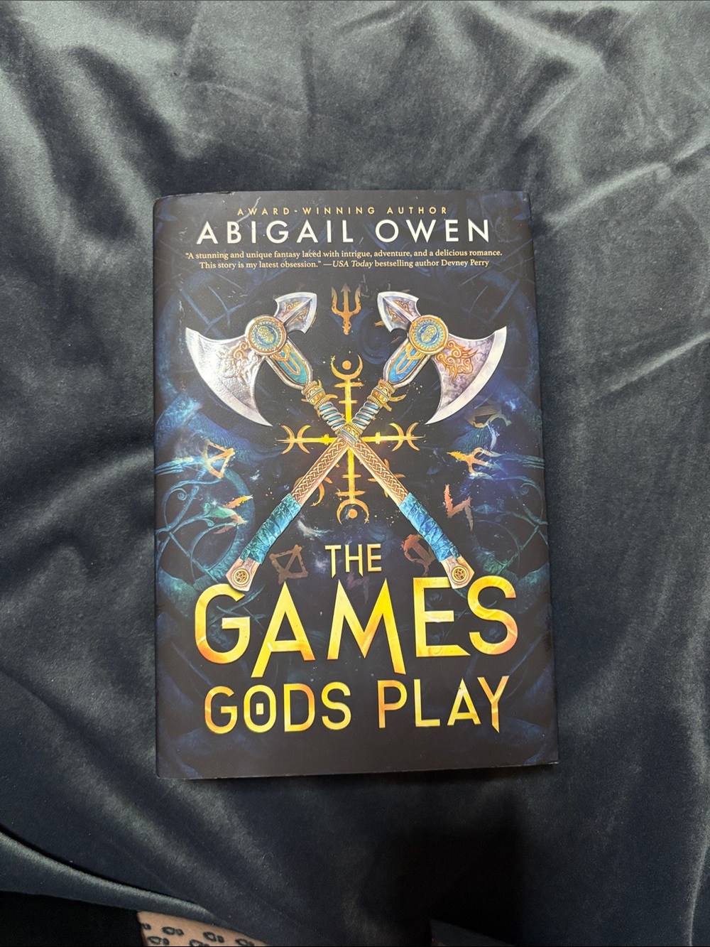 The Games Gods Play - Black and Gold Hardcover